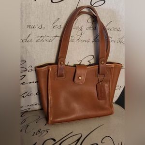 Vintage coach bag brown